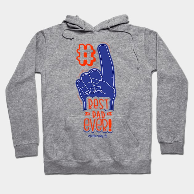 Best Dad Ever Father's Day Shirt - #fathersday Hoodie by goprimemedia